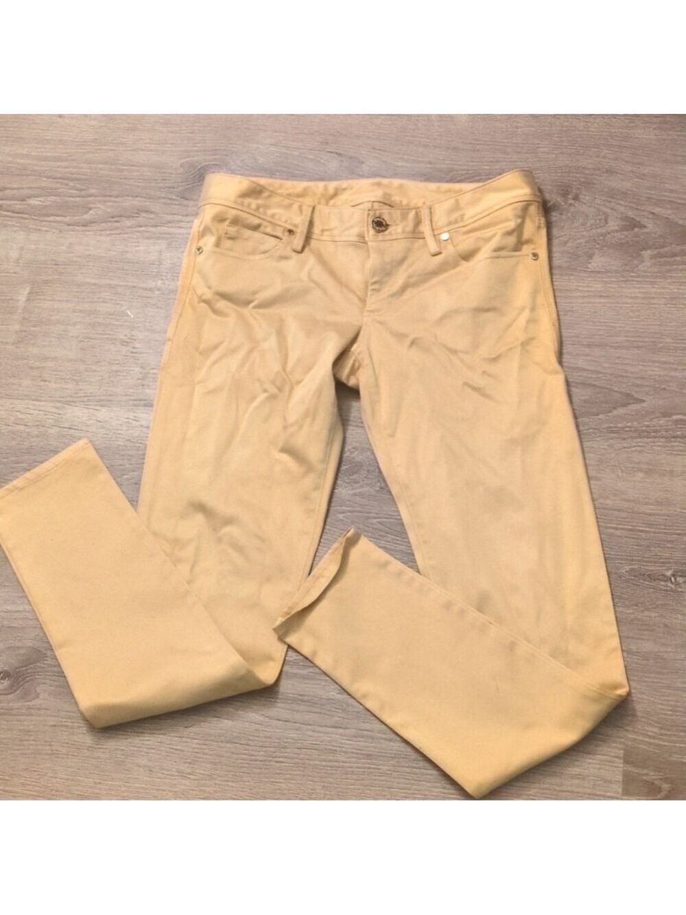 Lilly Pulitzer tan worth skinny pants size 4